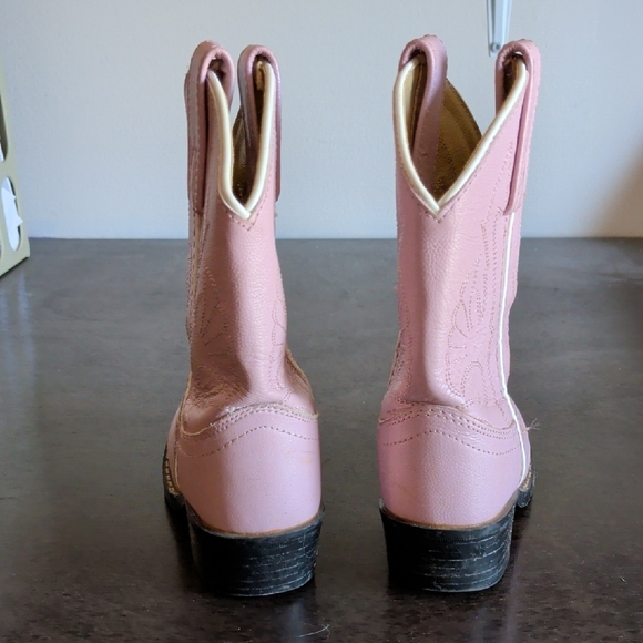 Pink Western Cowgirl Boots - Picture 4 of 6